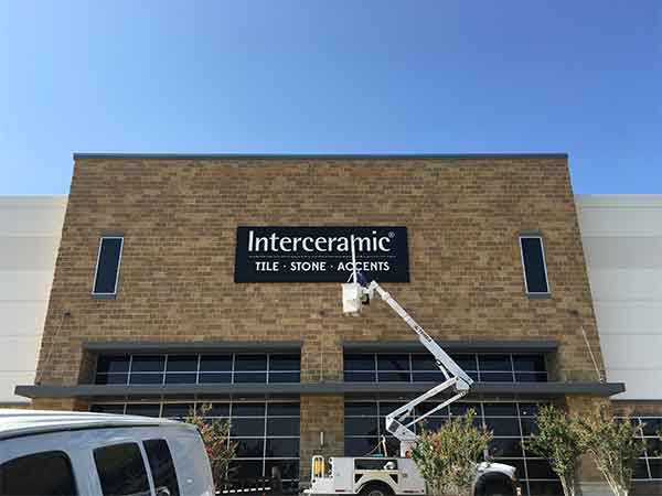 Outdoor Sign Installation by JGX Group