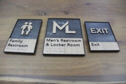 bathroom wall plaques