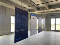 hanging graphic signs