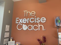 Dimensional lettering example